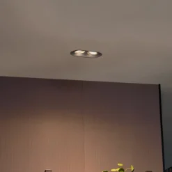 Afgeronde inbouwspot zwart GU10 50mm 2-lichts - Hubs