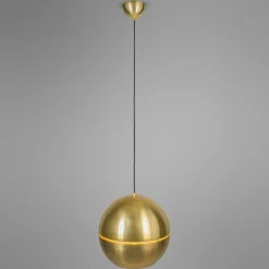 Art deco hanglamp goud bol 50cm - Slice