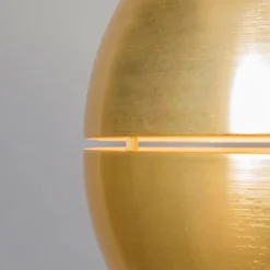 Art deco hanglamp goud bol 50cm - Slice