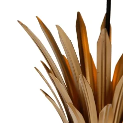 Art Deco hanglamp goud 3-lichts - Wesley