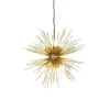 Art Deco hanglamp goud 6-lichts - Broom