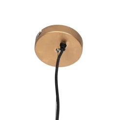 Art Deco hanglamp goud 6-lichts - Broom