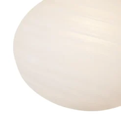 Art Deco hanglamp goud met opaal glas 5-lichts - Yani