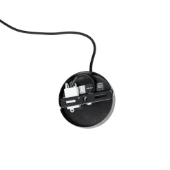 Art deco hanglamp goud met zwart - Maro