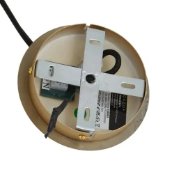 Art Deco hanglamp goud met amber glas ovaal 14-lichts - Mochan