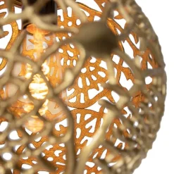 Art deco hanglamp goud rond 3-lichts - Maro