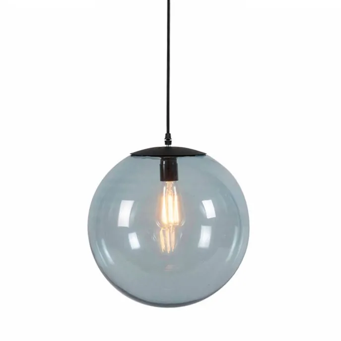 Art Deco hanglamp grijs 35 cm - Pallon