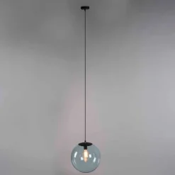 Art Deco hanglamp grijs 35 cm - Pallon