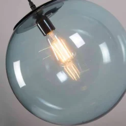 Art Deco hanglamp grijs 35 cm - Pallon