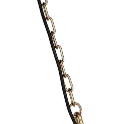 Art Deco hanglamp kristal 50cm goud - Kasbah