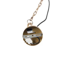 Art Deco hanglamp kristal 50cm goud - Kasbah