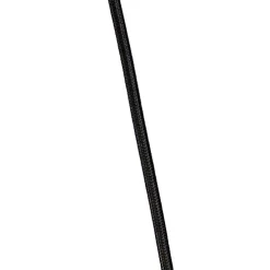 Art deco hanglamp messing met blauwe glazen - Pallon