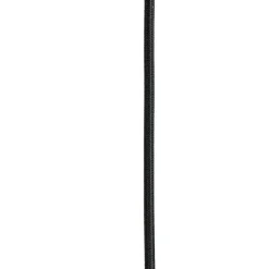 Art deco hanglamp zwart en smoke glas 3-lichts - Pallon