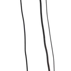 Art deco hanglamp zwart 7-lichts - Pallon