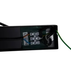 Art Deco hanglamp zwart met smoke en goud 10-lichts - Wess