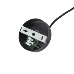 Art Deco hanglamp zwart met smoke glas - Flore