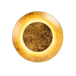 Art deco plafondlamp goud/messing incl. LED - Sun