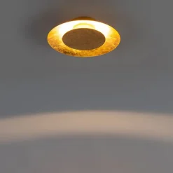 Art deco plafondlamp goud/messing incl. LED - Sun