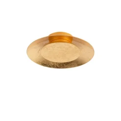 Art deco plafondlamp goud/messing incl. LED - Sun