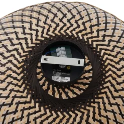 Art Deco plafondlamp zwart bamboe 60 cm - Alka