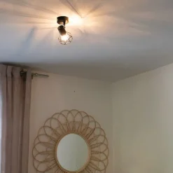 Art Deco spot zwart draai- en kantelbaar - Mosh