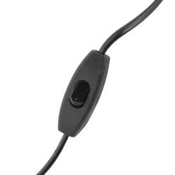 Art Deco tafellamp brons 35 cm velours kap rood - Torre