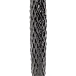 Art Deco tafellamp brons met zwart zonder kap - Areka