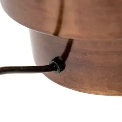 Art Deco tafellamp brons zonder kap - Bruut