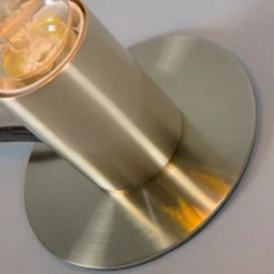 Art Deco tafellamp goud - Facil