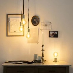 Art Deco tafellamp goud - Facil