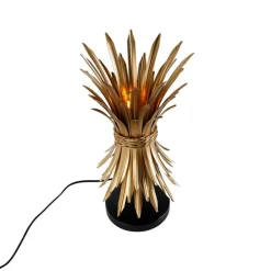 Art Deco tafellamp goud - Wesley