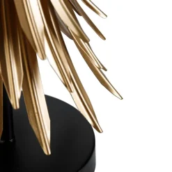 Art Deco tafellamp goud - Wesley