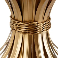 Art Deco tafellamp goud - Wesley