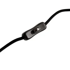 Art deco tafellamp goud met amber glas 30 cm - Kevin