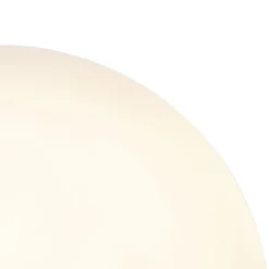 Art deco tafellamp messing met opaal glas 45,5 cm - Pallon