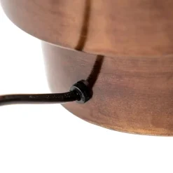 Art deco tafellamp met kap wit 50 cm - Bruut