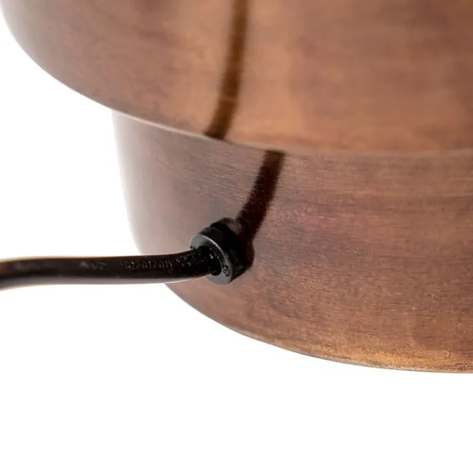 Art deco tafellamp met kap wit 50 cm - Bruut