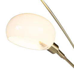 Art deco vloerlamp goud 5-lichts - Sixties Marmo