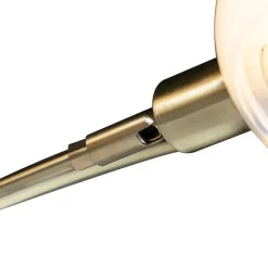 Art deco vloerlamp goud 5-lichts - Sixties Marmo