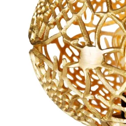 Art Deco vloerlamp tripod zwart met goud - Maro