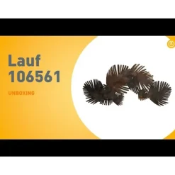 Art deco wandlamp koper 76 cm 2-lichts - Lauf