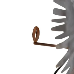 Art deco wandlamp koper 76 cm 2-lichts - Lauf