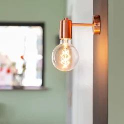Art deco wandlamp koper kantelbaar - Facil