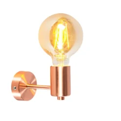 Art deco wandlamp koper kantelbaar - Facil