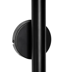 Art Deco wandlamp zwart 2-lichts - Tubi