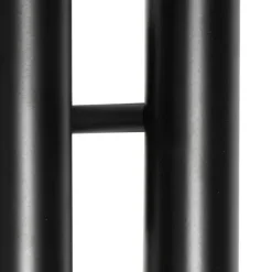 Art Deco wandlamp zwart 6-lichts - Tubi