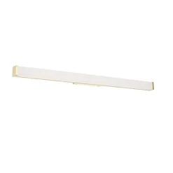 Badkamer wandlamp messing 92 cm incl. LED IP44 - Cascada