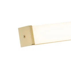 Badkamer wandlamp messing 92 cm incl. LED IP44 - Cascada