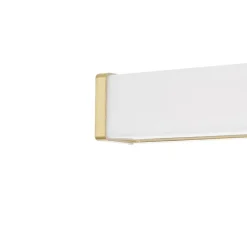 Badkamer wandlamp messing 92 cm incl. LED IP44 - Cascada