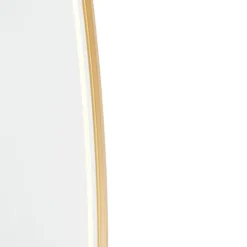 Badkamerspiegel goud incl. LED met touch dimmer ovaal - Miral